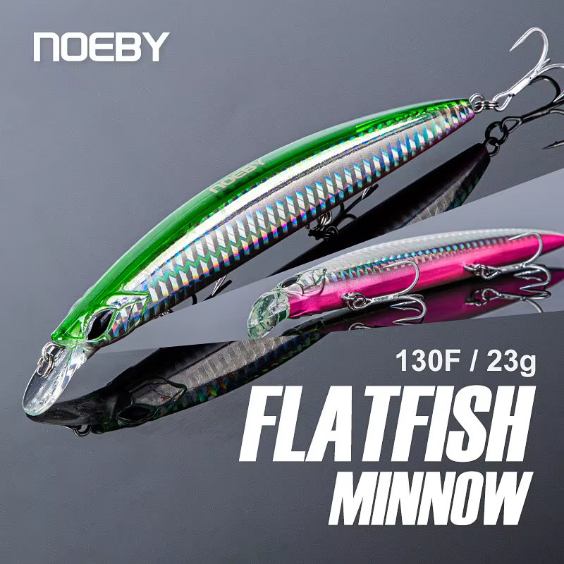 NOEBY Jerkbait flotante 130mm lubina