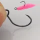 ESFISHING Anzuelos para gusano de acero carbono con púas – Drop Shot - imagen 5