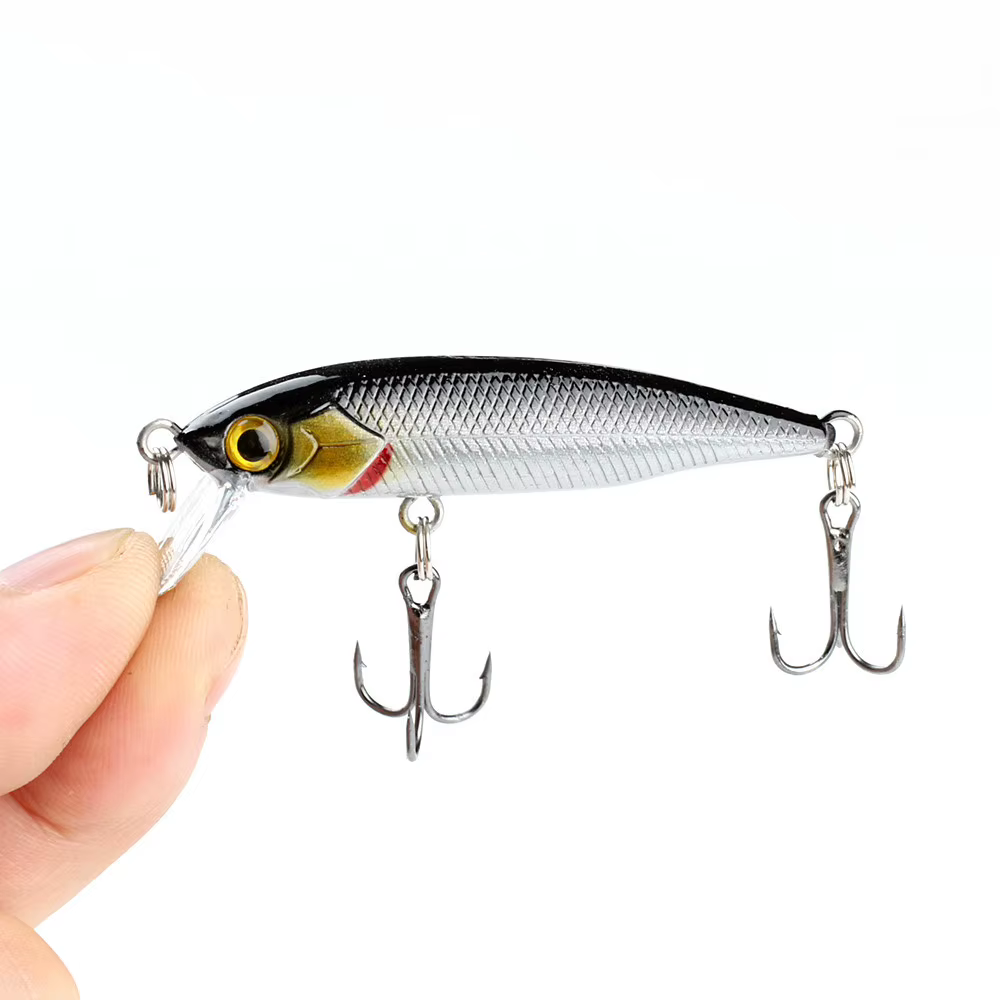 POETRYYI Señuelo Crankbait hundido pececillo cebo duro para lucio - imagen 4