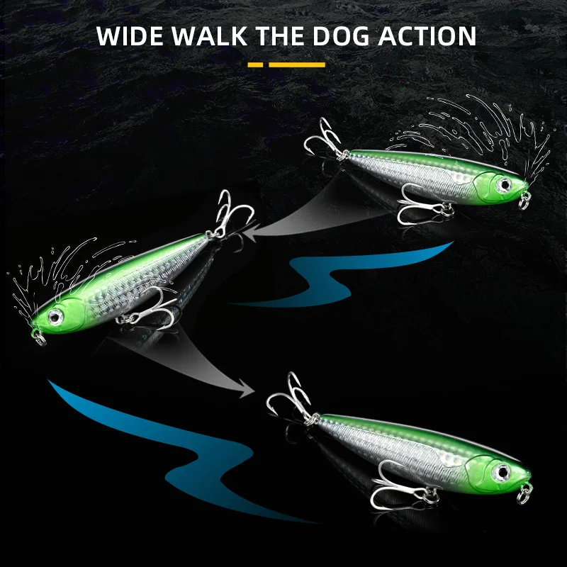 Señuelo Walker BLUX NATRIX 60/90 superficie para lubina agua salada - imagen 3