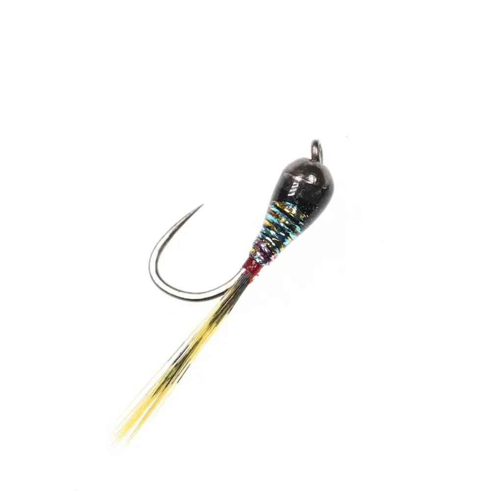 Bimoo Ninfa Perdigón Latón – Cabezal jig head para trucha y grayling - imagen 3