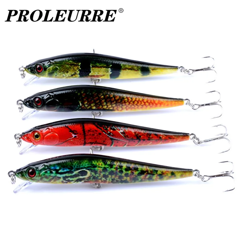 Señuelo Minnow Proleurre 10cm vista lateral
