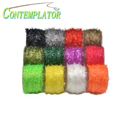 Kit Atado Moscas con Chenilla, Flash Crystal e Hilos Cactus