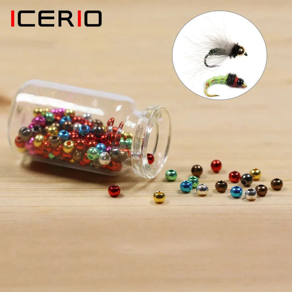 Icerio Cabezas de latón para ninfas, streamers y bugs - imagen 2