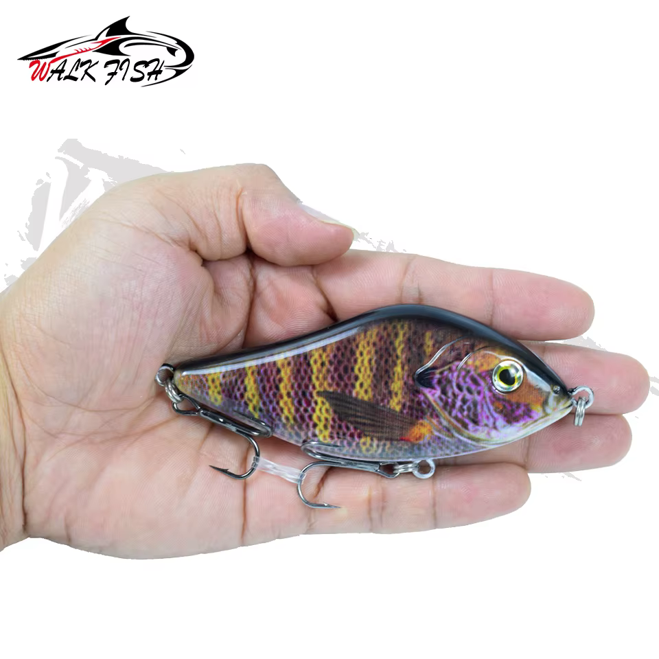 Crankbait Lipless Walk Fish para Lucio y Lubina