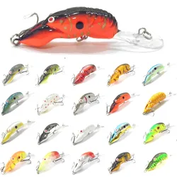 wLure Crankbait de aguas profundas señuelo de cangrejo con anzuelos