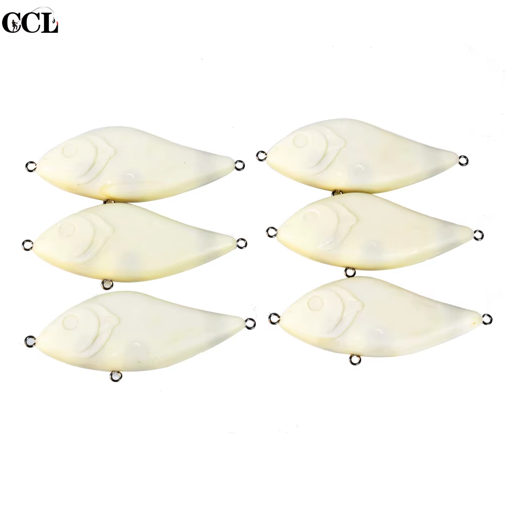 Jerkbait CCLTBA Blanco para Lúcio – Planeador hundimiento lento 10cm 41g - imagen 3