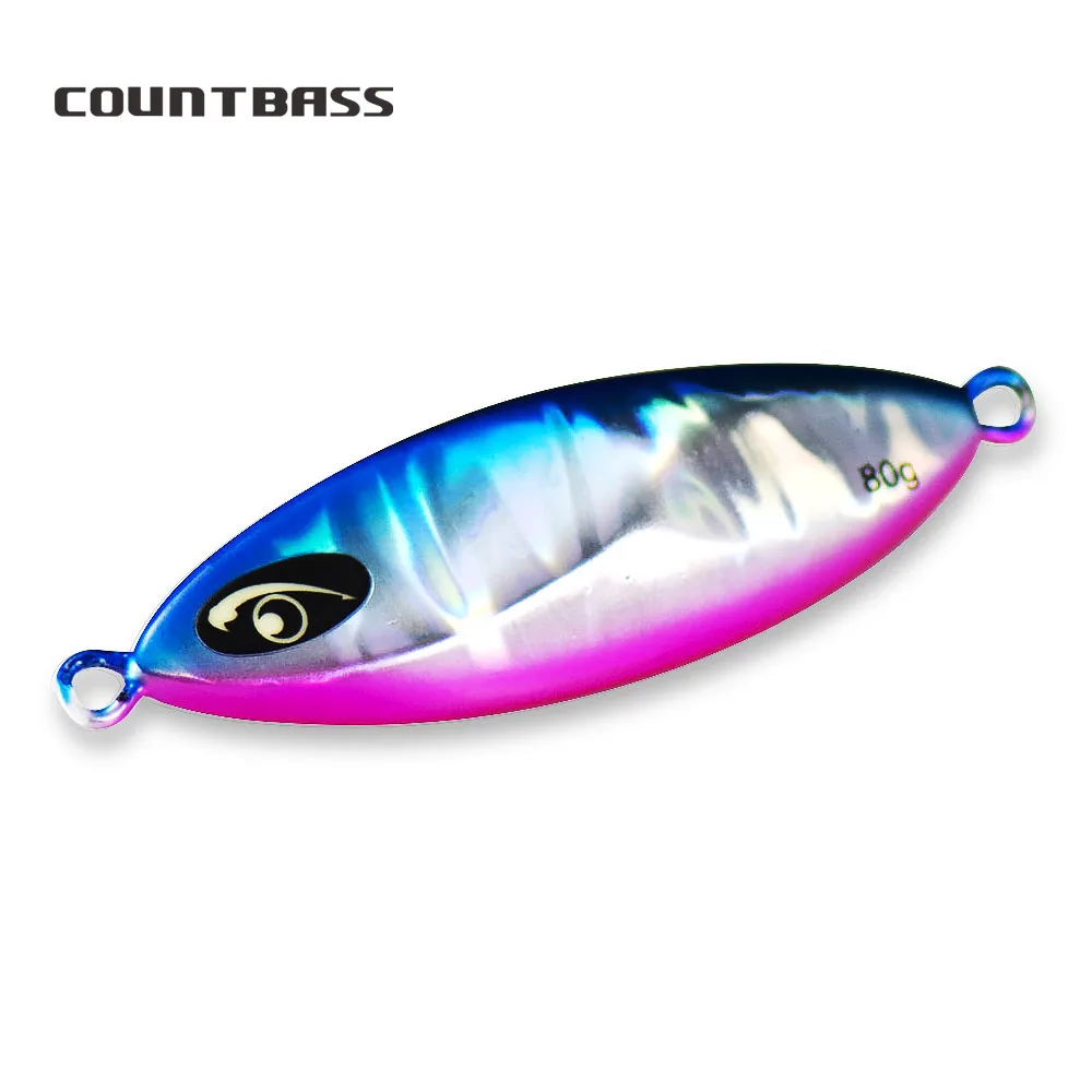 Señuelo Slow Jigging Countbass S2 – Ojos luminosos y perfil corto