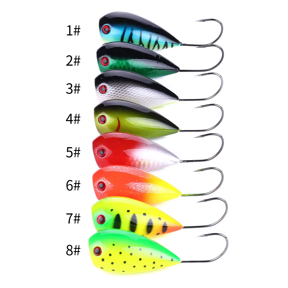 Popper Boca Grande – Señuelo de Superficie 8cm para Pesca - imagen 2
