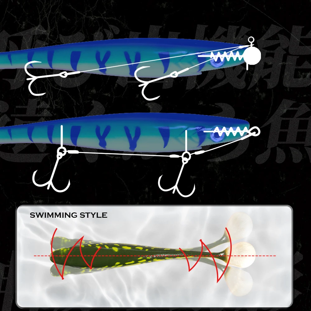 Hunthouse Pro Pig Shad – Señuelo para lucio 120-200mm - imagen 2