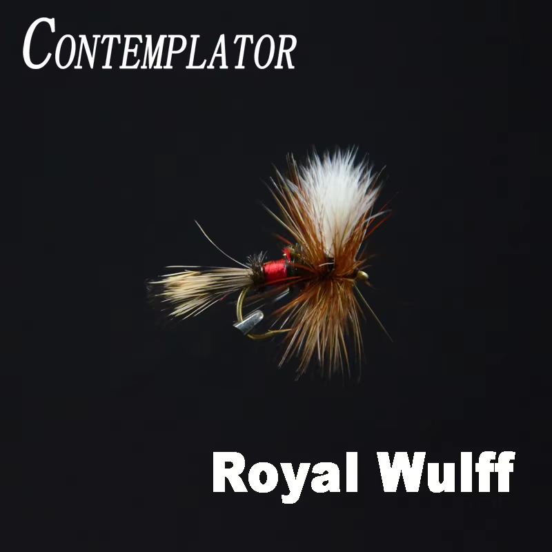 Royal Wulff Contemplador #12 - Mosca seca atractor hormiga voladora
