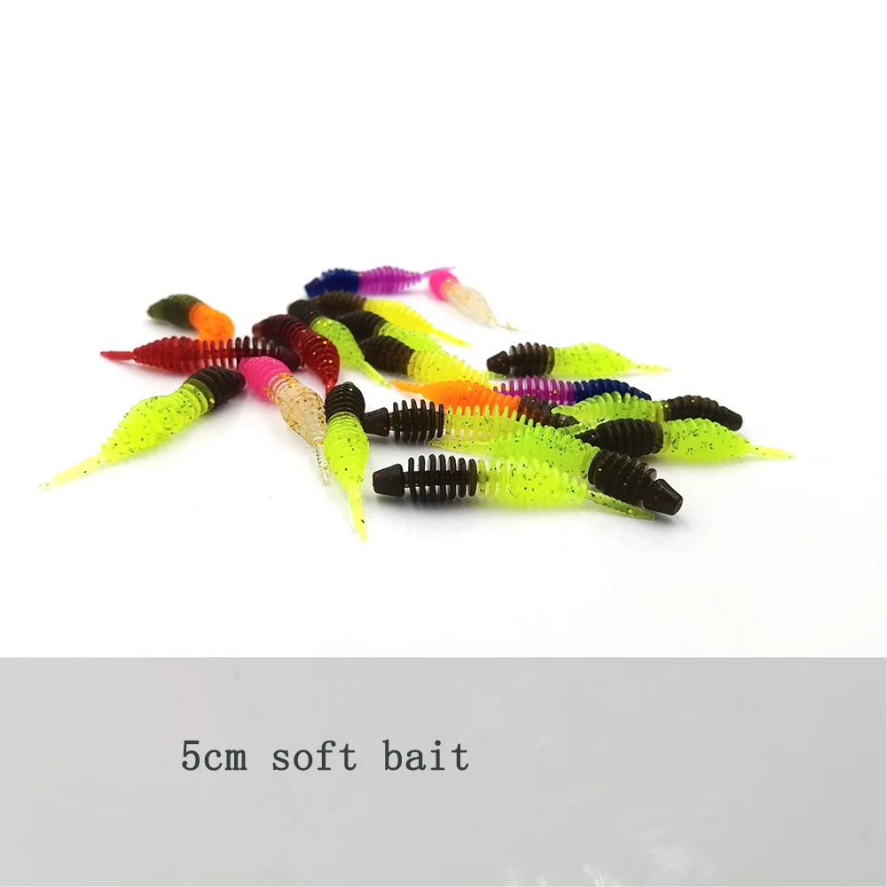 Cebos artificiales de silicona flotantes