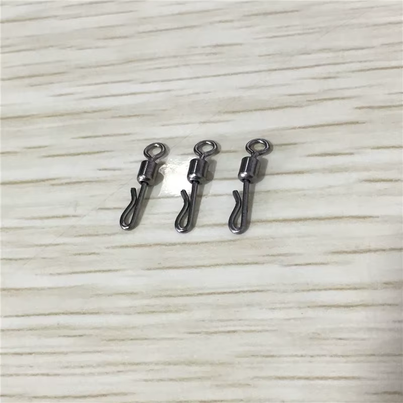 Conector giratorio tipo Q con pin a presión – pesca deportiva - imagen 5