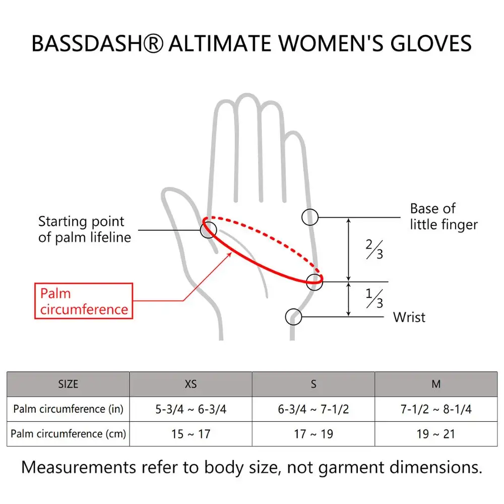 Bassdash ALTIMATE - Guantes UV UPF 50+ Fingerless para Pesca Mujer - imagen 4
