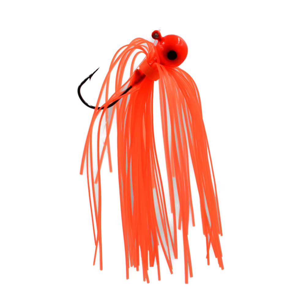 MNFT Jig Head falda silicona curricán – Anzuelo acero barba - imagen 5