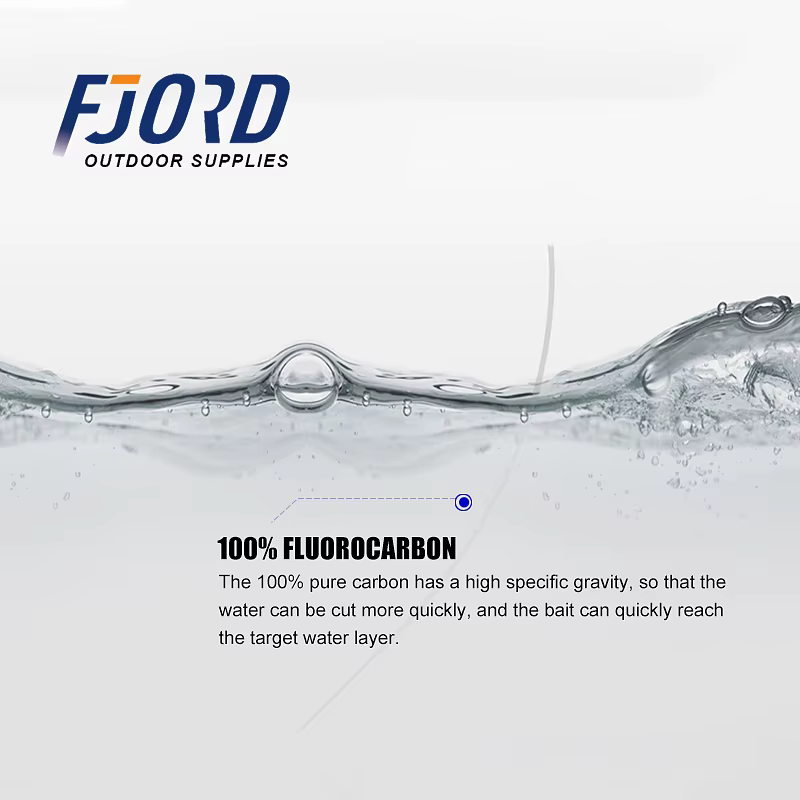 Fjord línea fluorocarbono Japón – alta resistencia profesional - imagen 4