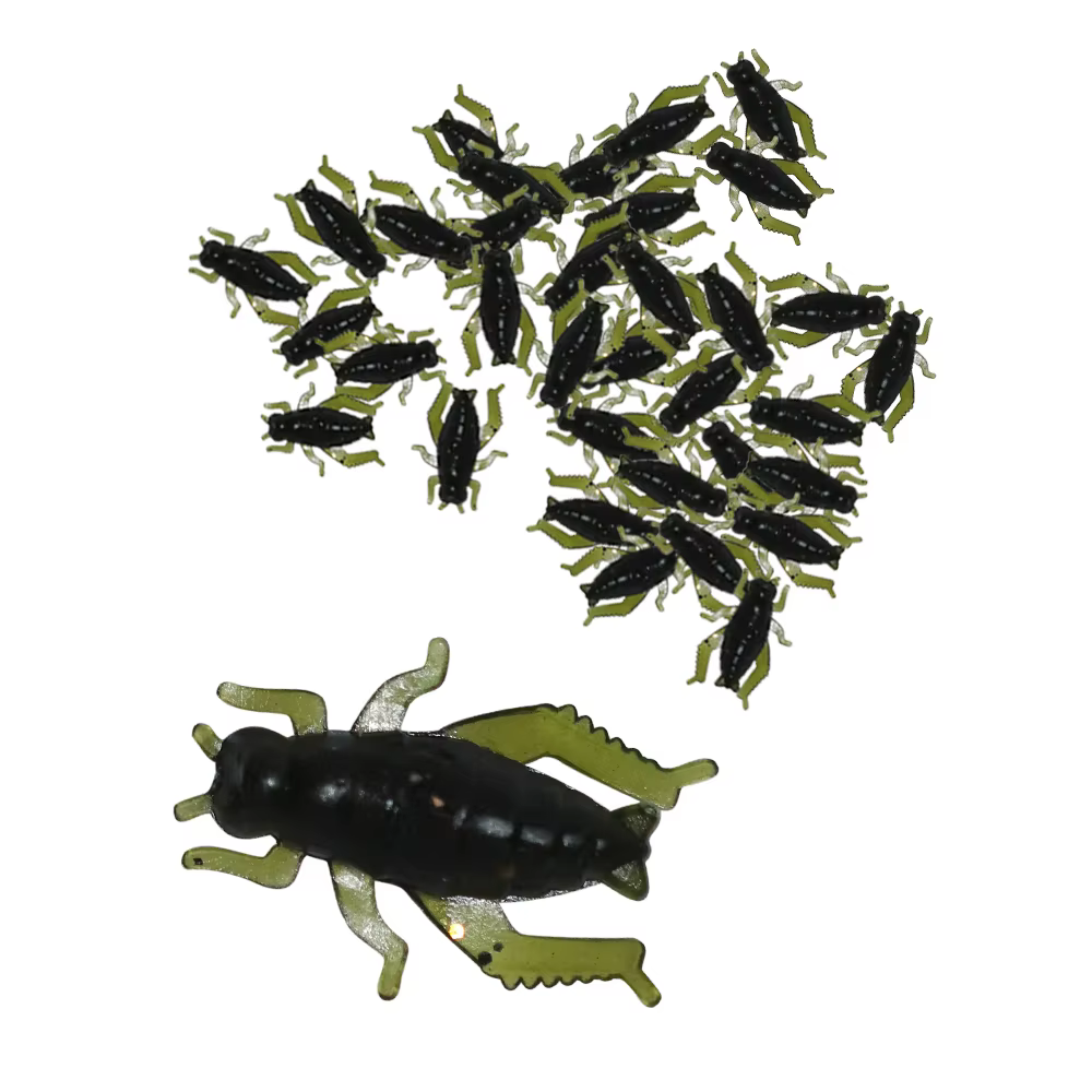 Cebos flotantes de silicona imitation insecto agua salada - imagen 5