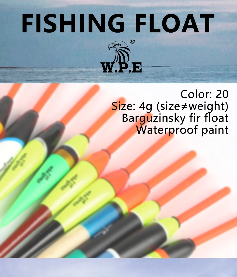 Flotador vertical W.P.E visto de frente