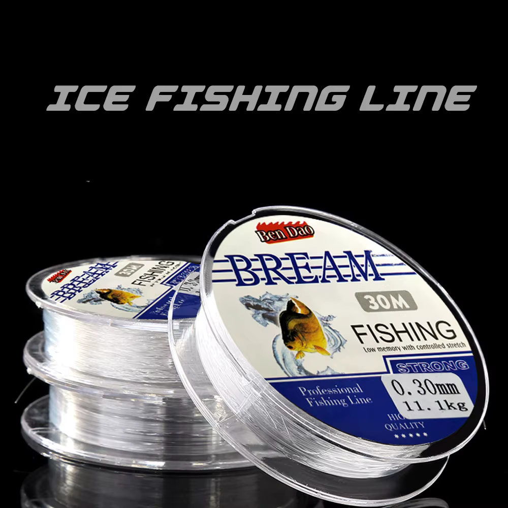Línea Nailon Japonesa Ice Fishing Monofilamento baja memoria - imagen 2