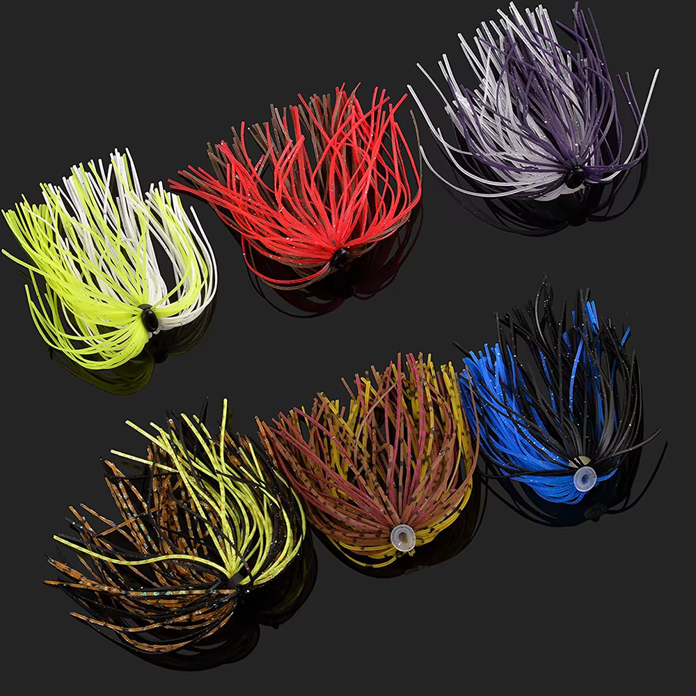 Faldas de silicona para Spinnerbait y Buzzbait - 50 hebras - imagen 3