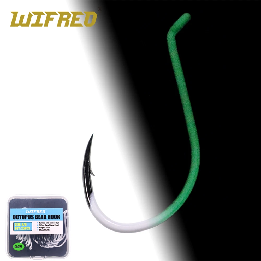 Wifreo Anzuelos Octopus Luminosos Acero carbono