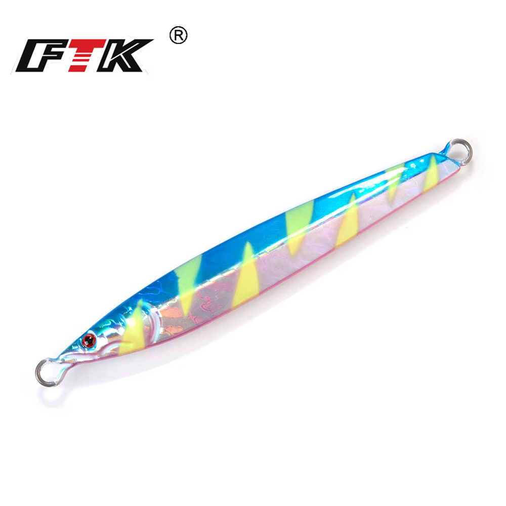 FTK Jig Lento Luminoso – Señuelo de metal duro para pesca profunda - imagen 4