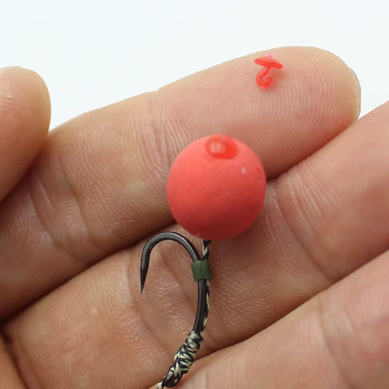 Boilies para carpa con POP UPS y aparejo de pelo con pellets - imagen 3