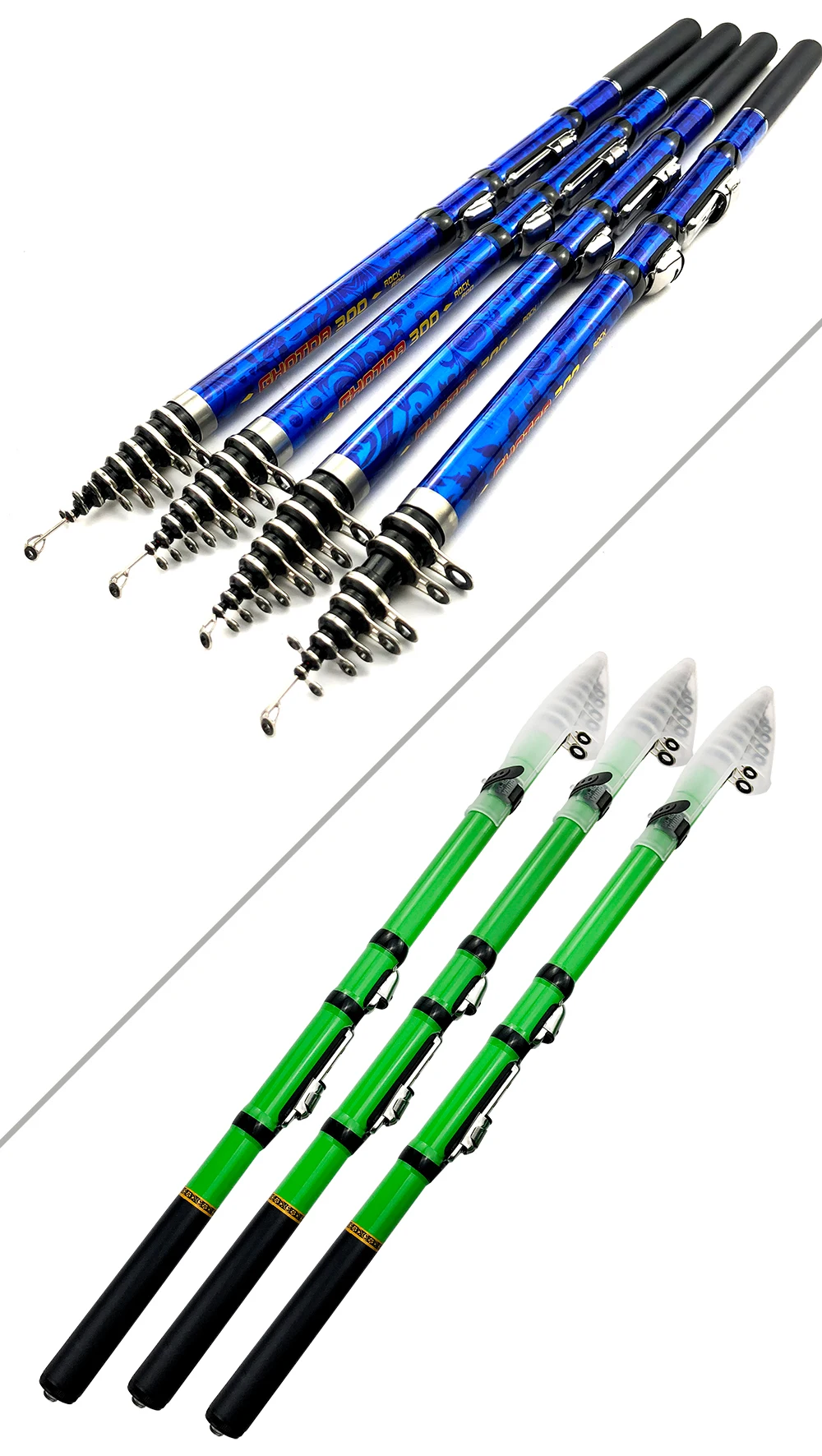 Caña de fibra de carbono resistente