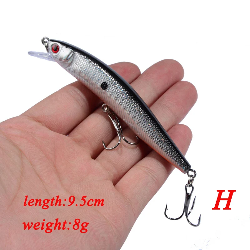 Wobbler crankbait flotante para lubina de cebo duro - imagen 2