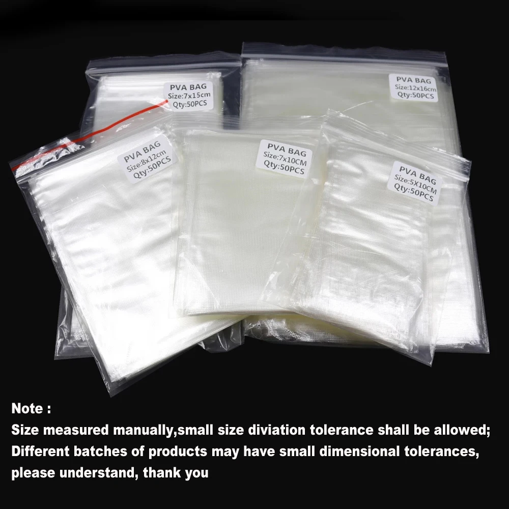 Bolsas PVA de carpa JIGEECARP – disolución rápida, sin residuos - imagen 5