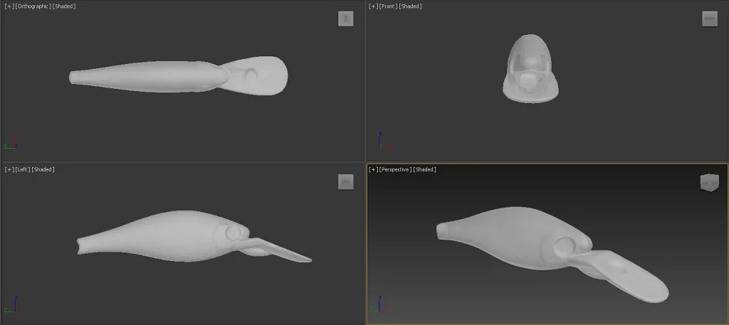 Detalle construcción WLure Wobbler Minnow