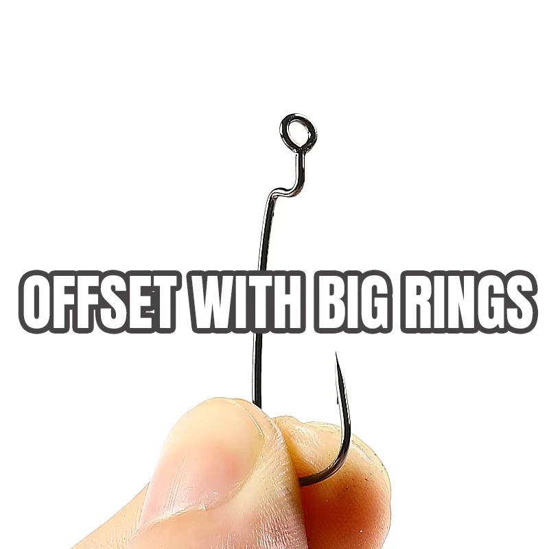 Ganchos Offset Supercontinente Anillos Grandes para Vinilos - imagen 2