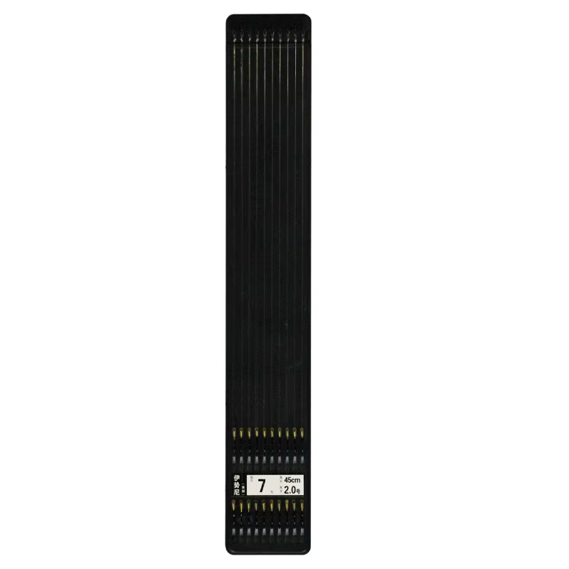 Anzuelos Carpa Acero Carbono Estilo Japonés Ansuo – Línea Unión 45 cm - imagen 5