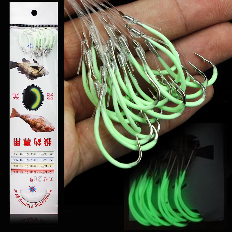 Anzuelos Luminosos para Crankbait Nocturnos - Agua Dulce y Salada - imagen 5