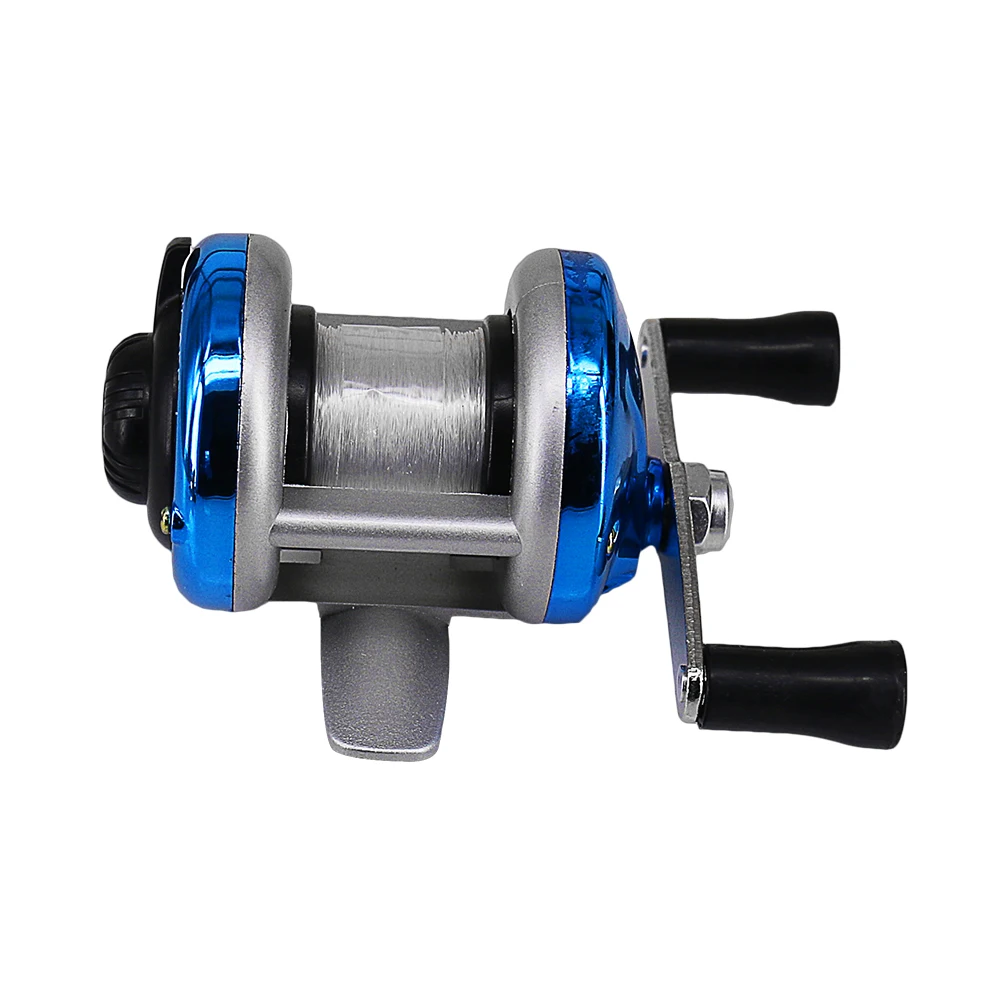 Carrete portátil pesca en hielo Baitcast con doble brazo basculante - imagen 3