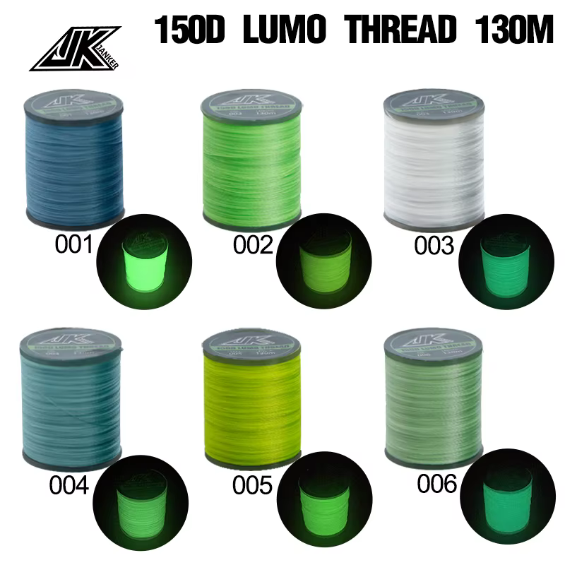JK-150D Hilo multicolor para anzuelos auxiliares tejido a mano - imagen 4