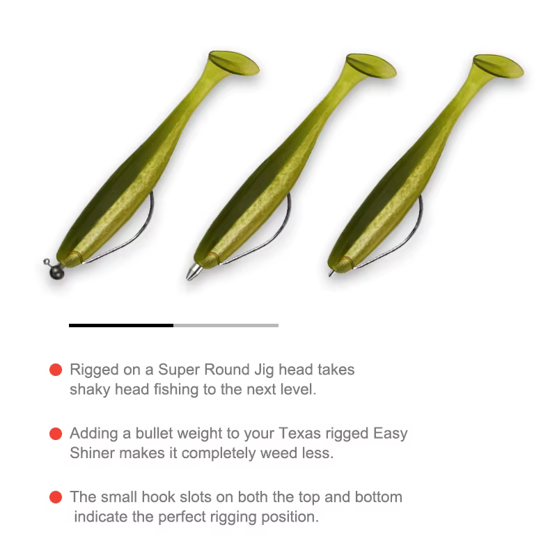 KESFISHING Easy Shiner – Vinilo realista para pesca - imagen 3