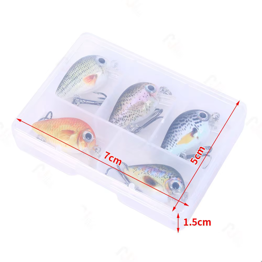 FLYSAND Crankbait 2,7cm Micro Señuelo ultraligero - imagen 5