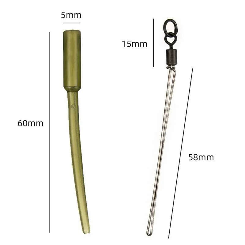 FLYSAND bolsas PVA para pesca de carpa – tallos sólidos - imagen 3