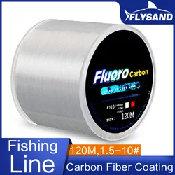 FLYSAND Línea Fluorocarbono Leader 0,20-0,60mm 7-45LB – Japón