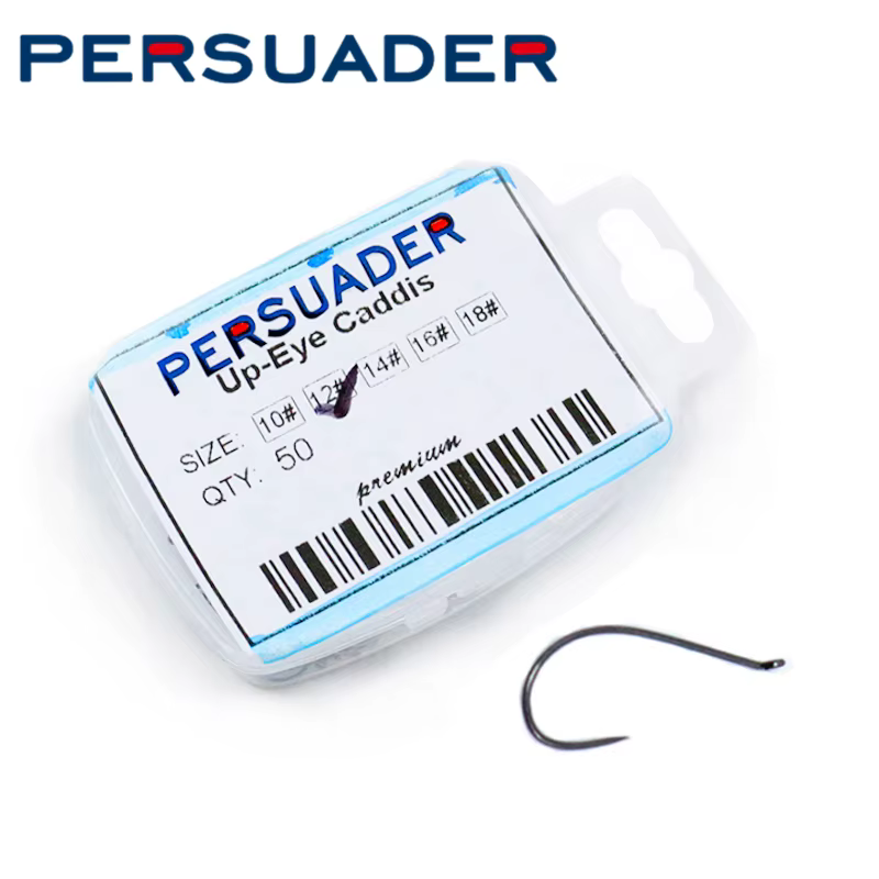 Anzuelos Caddis Pupa Persuader Up-Eye – Sin púas vástago delgado para mosca - imagen 2
