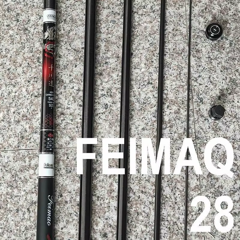FEIMAQ ZZ369 caña spinning fibra de carbono alta resistencia
