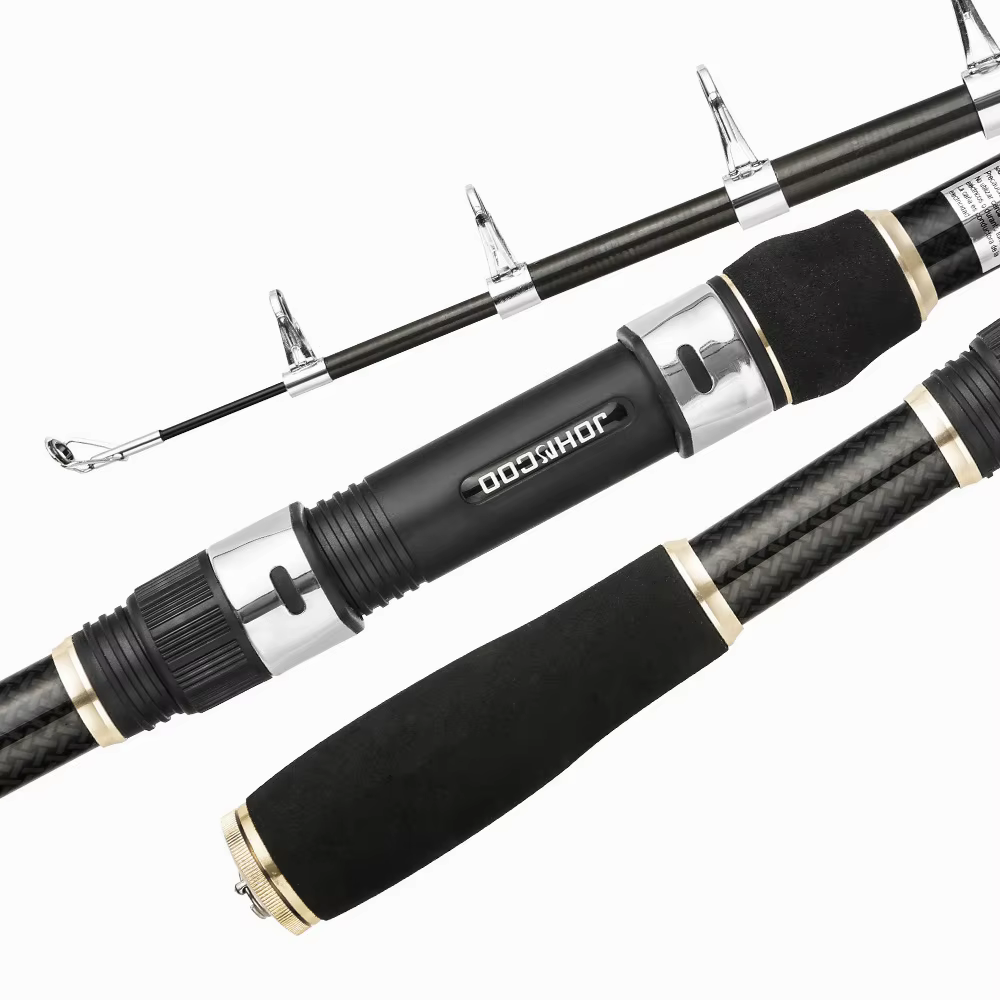 Caña Telescópica Carbono 3m para Carpa - imagen 2