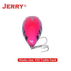 Jerry Rounder Wobbler buceo profundo – Señuelo ultraligero para trucha y lucio