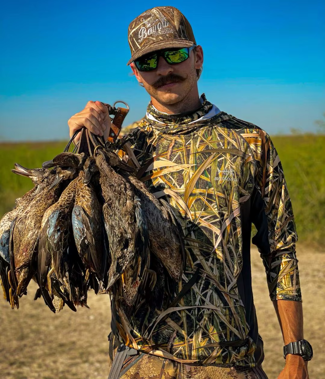 Bassdash Sudadera Pesca Camuflaje Manga Larga UPF 50+ - imagen 5