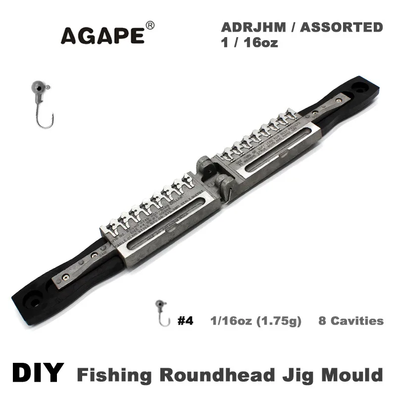 Molde para señuelos Agape DIY ADRJHM de varias cavidades - imagen 5