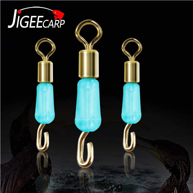 Eslabones giratorios para pesca de carpa JIGEECARP – Terminal barril