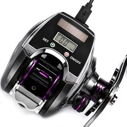 Carrete Baitcasting con Contador de Línea Solar