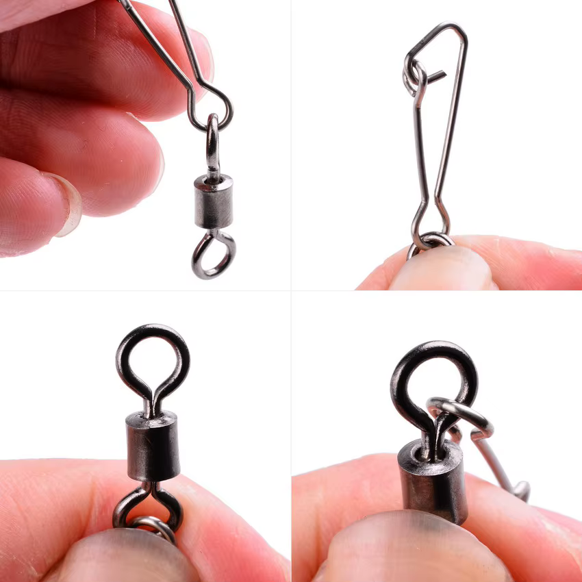 Giratorios de acero inoxidable para pesca - imagen 3