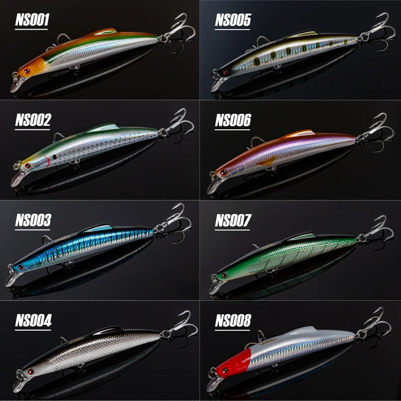 NOEBY Señuelo Minnow agua salada – acción natural - imagen 3
